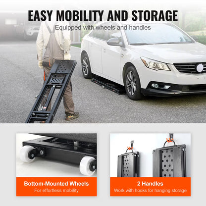 Portable Car Lift 7000 LBS Automatic Car Lift System Jack for Home Garage