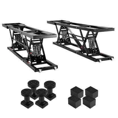 Portable Car Lift 7000 LBS Automatic Car Lift System Jack for Home Garage